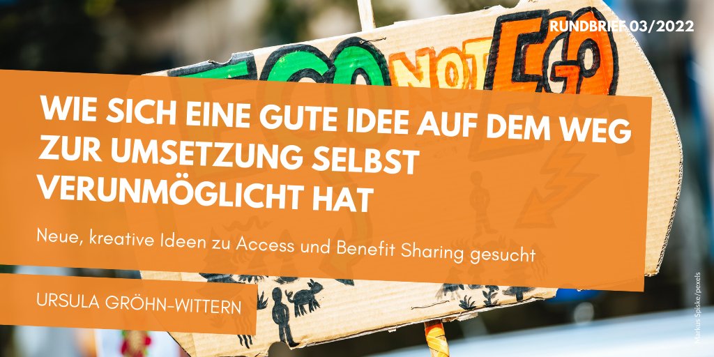 Was sind #CBD und #NagoyaProtocol und was haben beide mit einem gerechten Zugang zu #genetischen Ressourcen zu tun? Mehr dazu im aktuellen #Rundbrief. 
👉 forumue.de/wp-content/upl…

#Biopiraterie #AccessandBenefitSharing #biodiversity