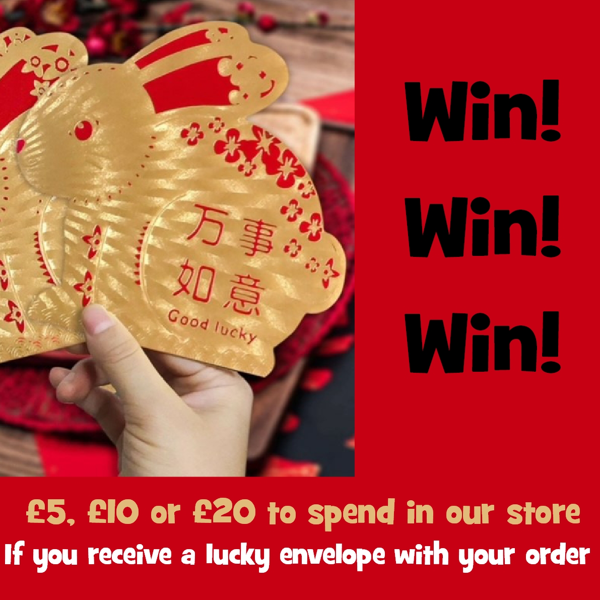 **🐰WIN! WIN! WIN!🐰** -  with orders placed today &amp; tomorrow mailchi.mp/72a46a8c5432/s…