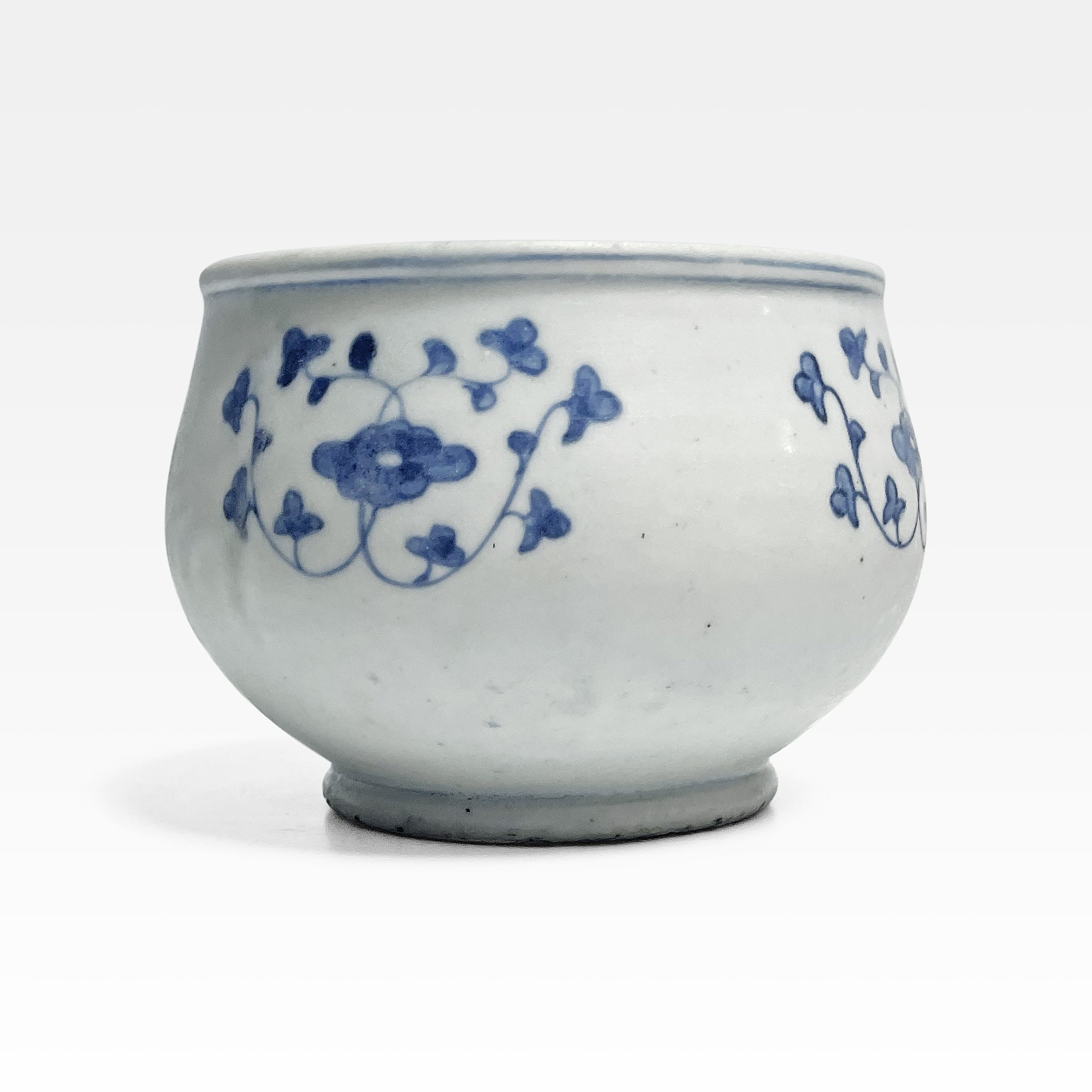 李朝コレクター放出品❗01.】李朝白磁 分院手 小皿 2客 時代