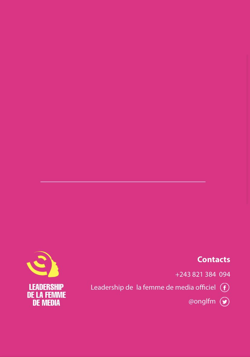 OngLfm's tweet photo. Nos objectifs: Redorer de la dignité au métier des femmes  journalistes, promouvoir les femmes dans les médias @ligodi @CMuabilu https://t.co/E9UqJEkBr0