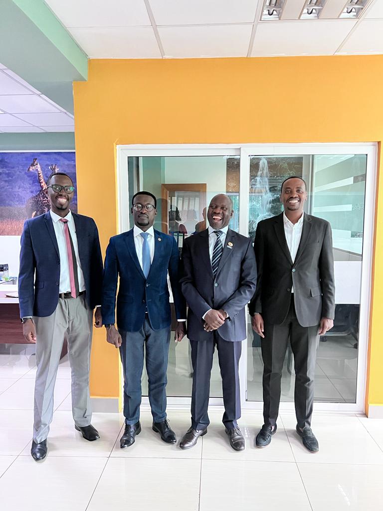 A meeting was held with  the  Director General, Frank Gisha and  Chairman Dr. Cuthbert Ncube to discuss ways to boost #TourismBusinesses in #Rwanda and across #Africa.