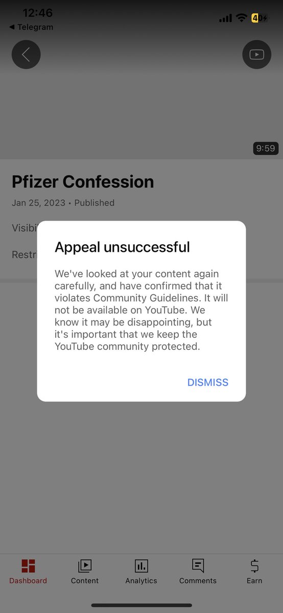 RobertJ6789's tweet photo. @YouTube @TeamYouTube WHAT THE FUCK IS THIS? https://t.co/fEdgxq5tZW