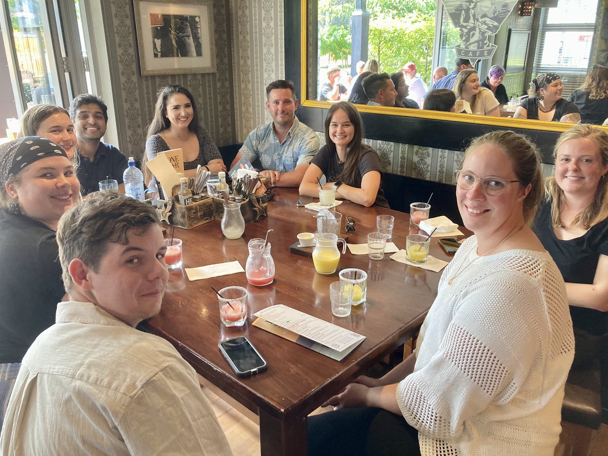Dr. Sarah Diermeier (@oncogenie) on Twitter photo Today was <a href="/MMROMalley/">Dr. Megan O'Malley</a>’s last day in the lab.She joined us as one of my first NZ students in 2018 and now leaves a a freshly minted PhD.
It’s so sad to see her leave but we wish her the very best for her new chapter with <a href="/LoiSher/">Sherene Loi, MD</a> <a href="/PeterMacRes/">Peter Mac Research</a> in Melbourne! Today was <a href="/MMROMalley/">Dr. Megan O'Malley</a>’s last day in the lab.She joined us as one of my first NZ students in 2018 and now leaves a a freshly minted PhD.
It’s so sad to see her leave but we wish her the very best for her new chapter with <a href="/LoiSher/">Sherene Loi, MD</a> <a href="/PeterMacRes/">Peter Mac Research</a> in Melbourne!