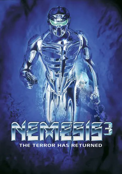 AngusKohm's tweet image. Nemesis III: Prey Harder (1996) by #AlbertPyun
w/#SuePrice #TimThomerson

In the desolate future, a mutant warrior becomes mankind's final hope in the war against power-hungry cyborgs.

“The war continues.”

#Cult #Action #SciFi