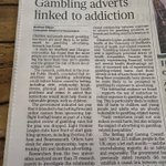 Image for the Tweet beginning: National Advisor on Gambling Harms