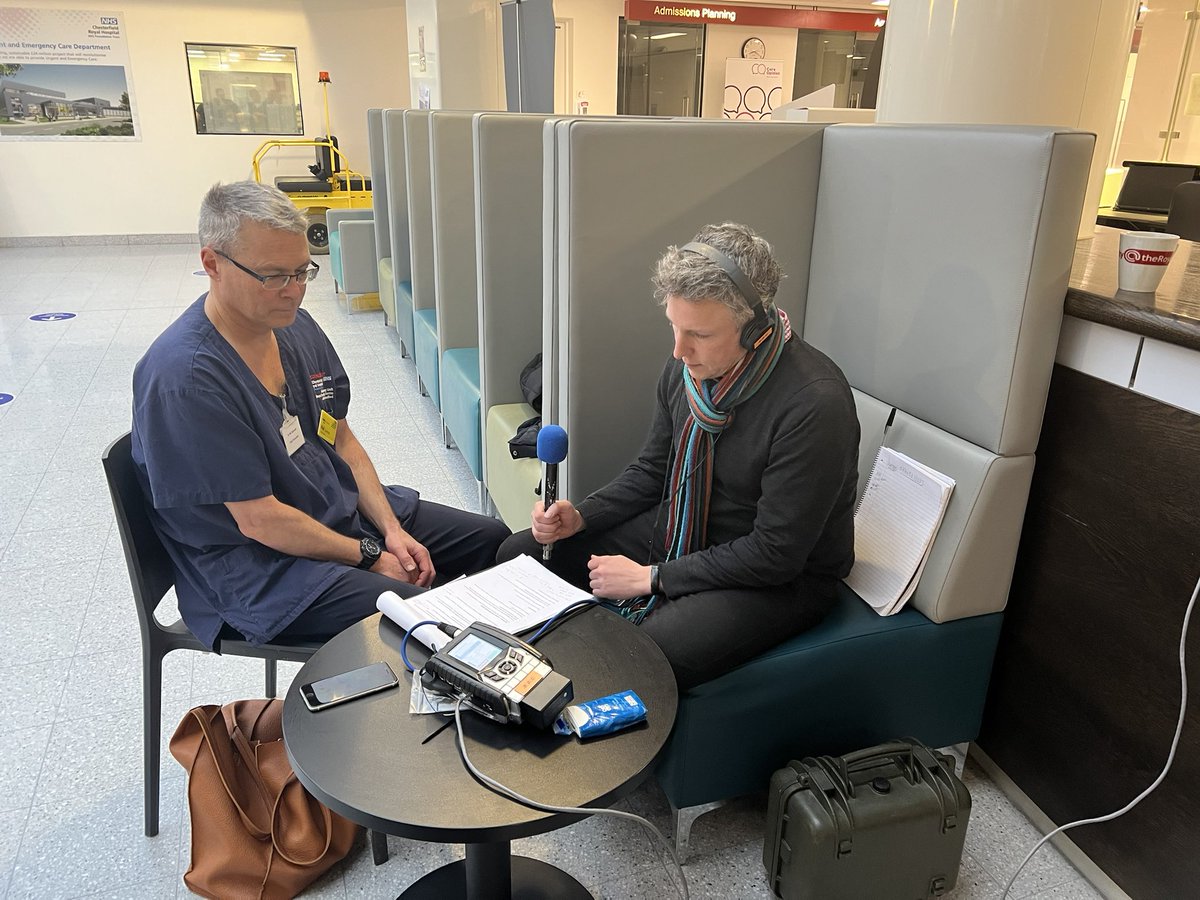royalhospital's tweet photo. Our Chief Executive,  Hal is talking to BBC Radio Sheffield, live this morning. More of our colleagues will be talking this morning too until 10am https://t.co/7TbO6Xa8vl