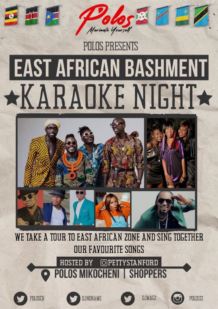 PolosCB's tweet image. Today is a different type of Karaoke.
We sing together our East African fav jams, from decades back, and of recent.
The Nostalgia, The memories?
You already know how lit it's going to be.