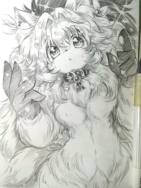 #唐突に5年前のイラストを載せる見た人もやる
まだ性癖開放してなかった頃だ 