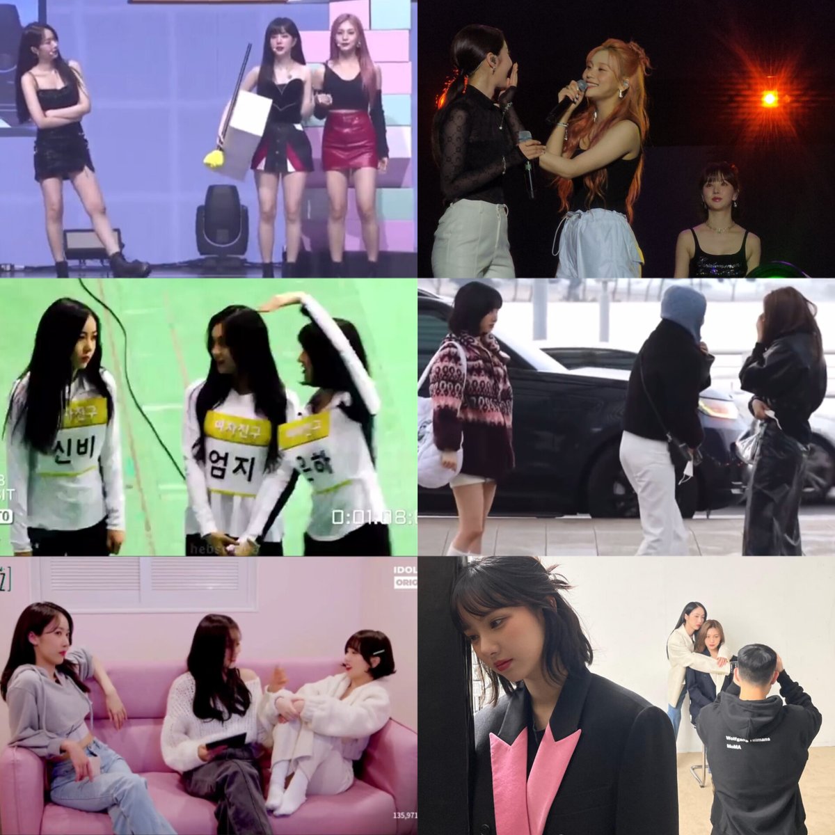 'viviz don't get along' rumours and it's just eunbis fighting for umji's attention all the time