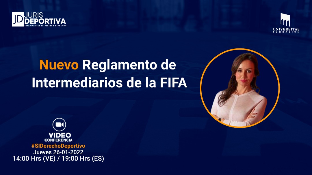 jurisdeportiva's tweet photo. Los invitamos a participar en el webinar de #siderechodeportivo con la mejor Rosalía Ortega Pradillo. Excelente oportunidad para conocer del nuevo reglamento de agentes FIFA.
Te esperamos. @Universitasf_
#jurisdeportiva #agentesfifa #siderechodelfutbol https://t.co/t45dLHCcYM