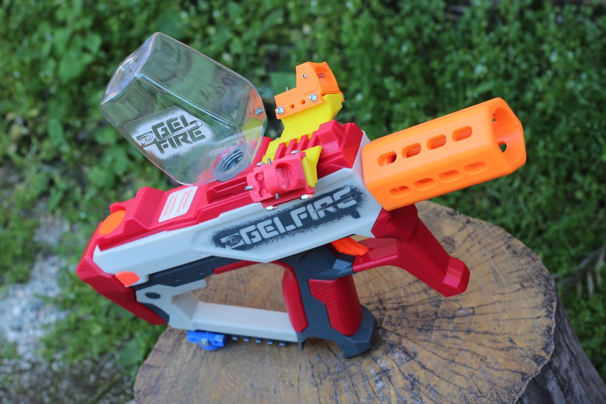 Blasters3D's tweet image. Blasters3D HexVen Flash Hider (100mm Long) for Nerf N-Strike Modulus Blasters wish.com/c/63d238fe5785… Muzzle barrel mod and cosplay prop, inspired by scifi movies. #NerfMod #NerfWar #ScienceFiction #PewPew #BattleRoyale