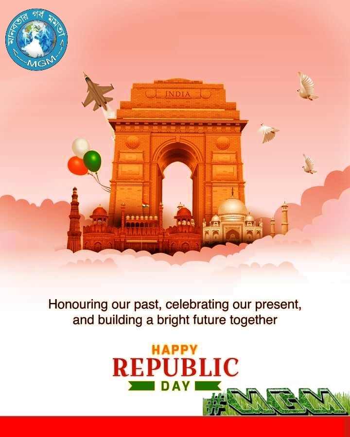 MGM4TMC's tweet photo. Happy Republic Day https://t.co/u6TYRZKKpD