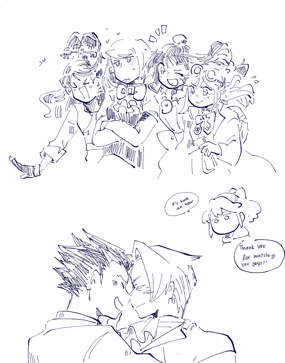Thank you to the people who came over to my stream to watch me doodle!! 
