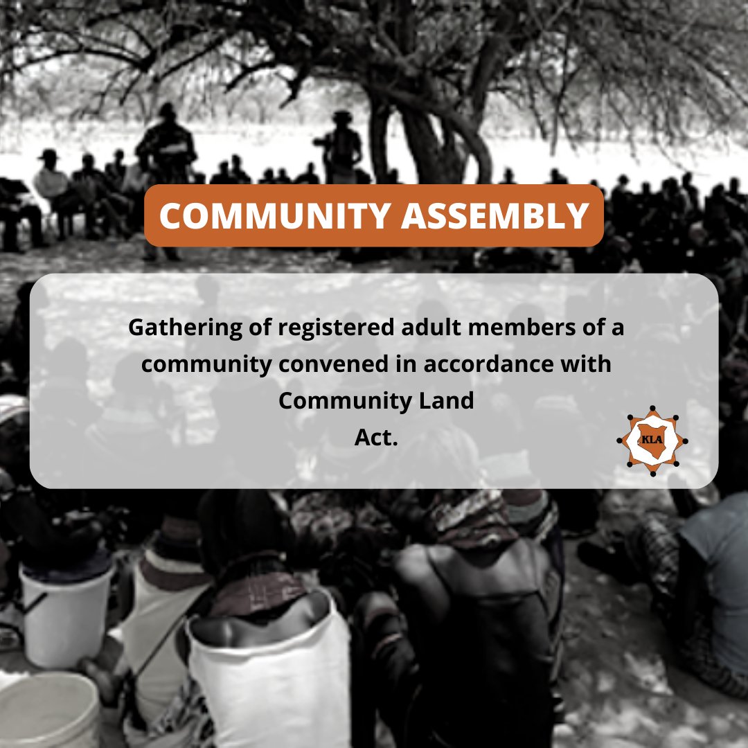 Understand the meaning of #Communityassembly.
 #United4LandRights  #landrightsnow