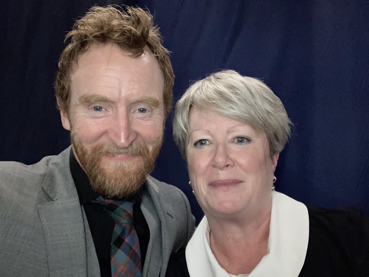 Thank you ⁦<a href="/Rugbyforheroes/">Rugby for Heroes</a>⁩ for inviting me to Burns Night supper and 6 nations preview with ⁦<a href="/KennyLogan/">Kenny Logan</a>⁩ and more unexpectedly ⁦<a href="/TonyCurran69/">Tony Curran</a>⁩ seen recently in the wonderful #mayflies reciting poetry.