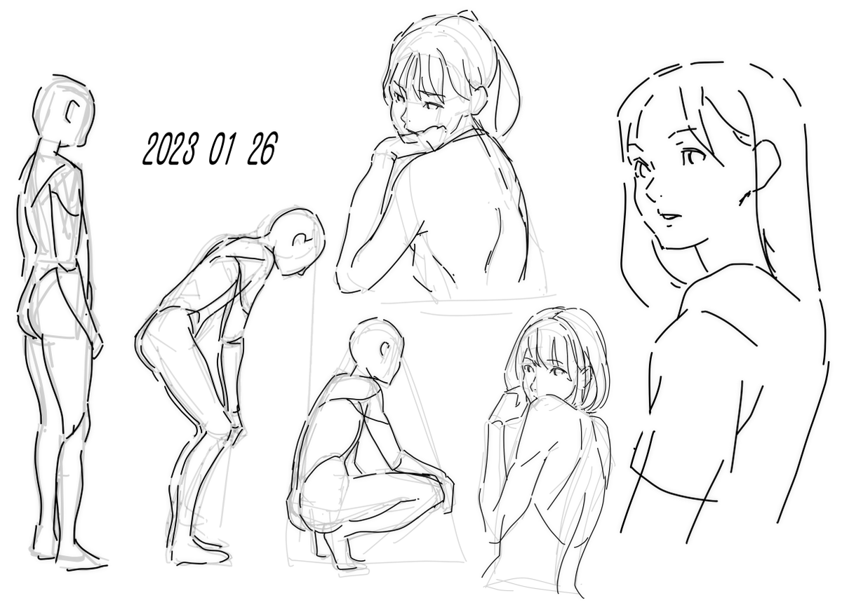 さあ ガタガタ言ってねーで描くのです 