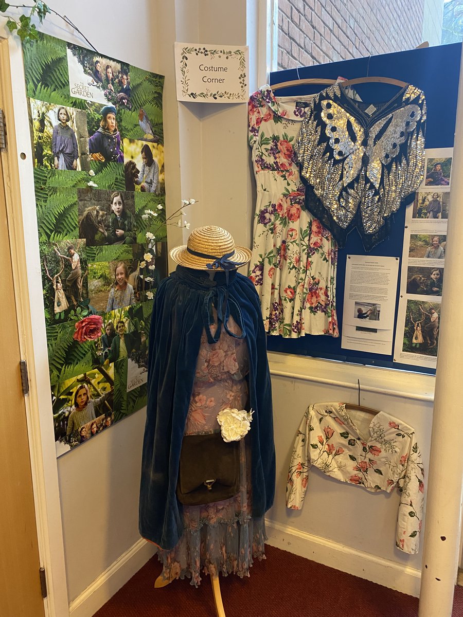 Costume Club has been busy working on Costume Corner. Having looked at the costumes from 'The Secret Garden' (2020) they were inspired to create their own magical display. @MalvernStJames <a href="/MSJ_Head/">Dr Gareth Lloyd</a>