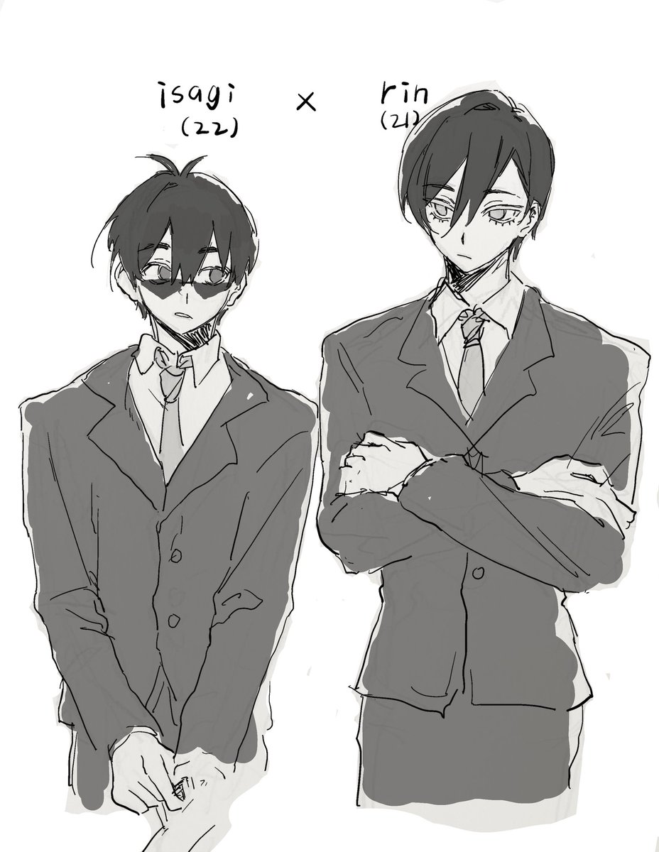 ooze_eeeee's tweet image. ＃bluelock ＃isrn
杀手们