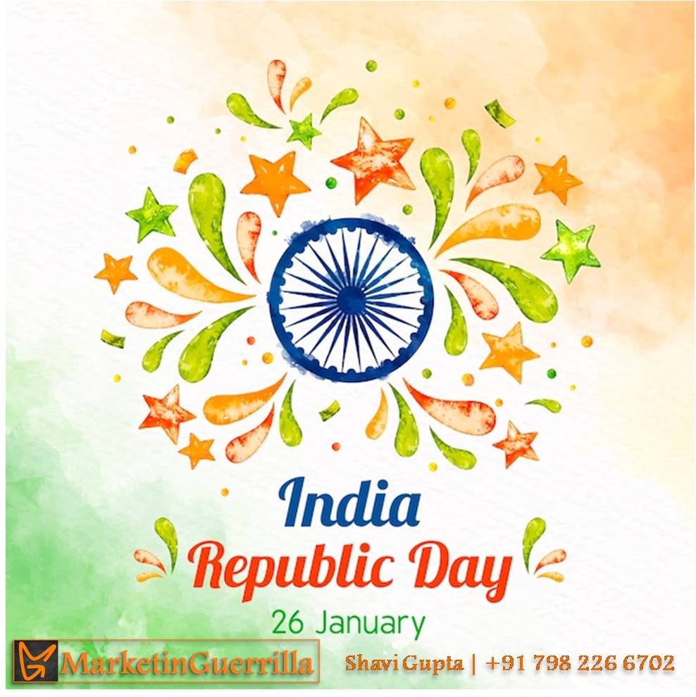 MktinGuerrilla's tweet photo. #JaiHind #HappyRepublicDay | #marketinguerrilla https://t.co/E9EXHHZbGX
