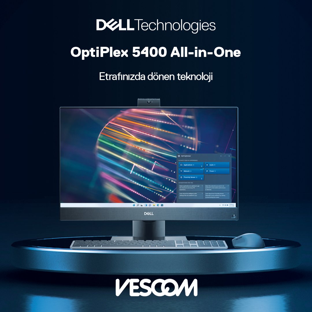 OptiPlex 5400 All-in-One
Etrafınızda dönen teknoloji

#dell #delloptiplex #AllinOnePC #dellallinonepc