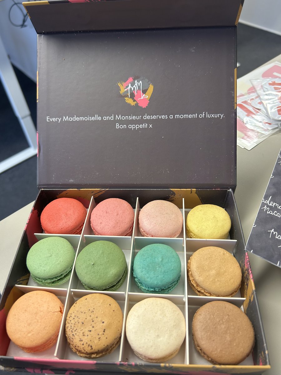 Thank you so much @Xero for our Business Birthday macaron's from @Mlle_Macaron we are very excited to have these later today! They look AMAZING!!