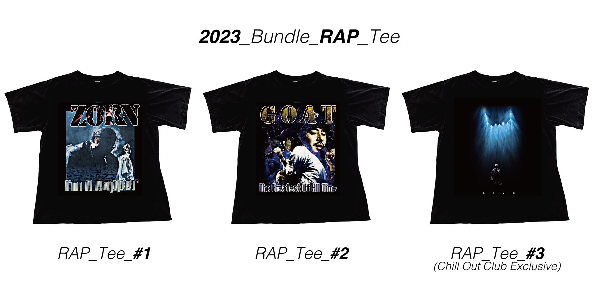 【値引不可】ZORN RAP TEE さいたまスーパーアリーナ G.O.A.T.