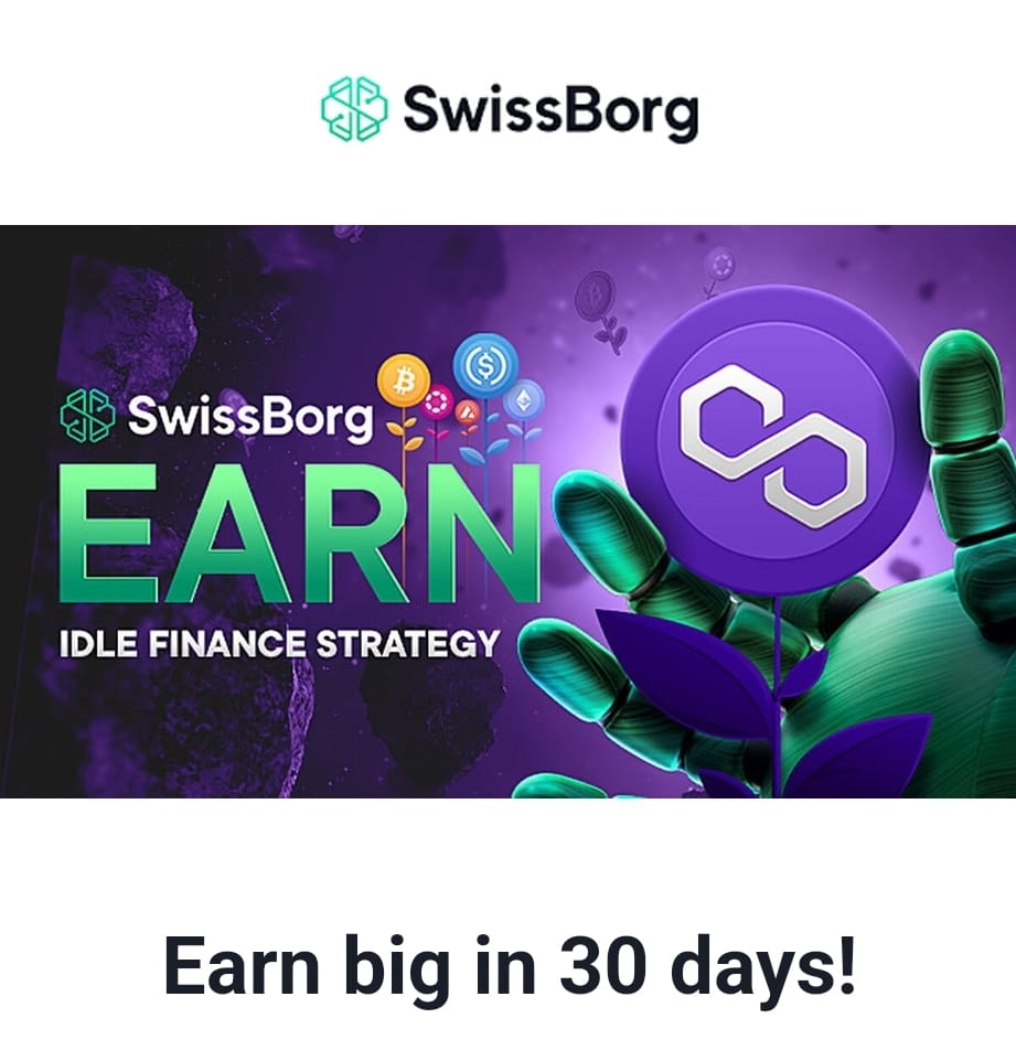 Claire_InCrypto's tweet image. Exciting new #SwissBorgEarn strategy! Today I'm feeling ADVENTUROUS 😜🚀
#WeAreSwissBorg #SwissBorg #Matic