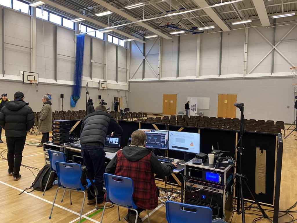 PrestonManorSch's tweet photo. We’re delighted that our School has been chosen to host this live event. #AskRuth #HolocaustMemorialDay @HolocaustUK https://t.co/Vfj2wOLFO5