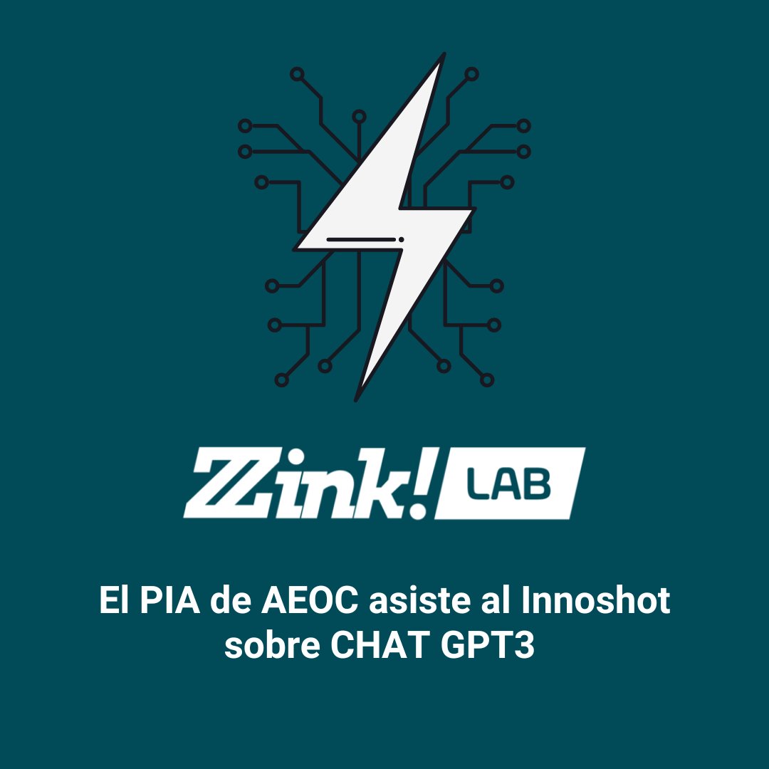 Innovación │ Ayer tuvo lugar el 𝐈𝐧𝐧𝐨𝐬𝐡𝐨𝐭 al que asistió el PIA de AEOC.

La sesión estuvo liderada por dos empresas: <a href="/IBM/">IBM</a>  y  <a href="/botslovers/">BotsLovers</a>. Durante la charla se trataron temas como el impacto que ChatGPT puede llegar a tener en el sector del gran consumo.