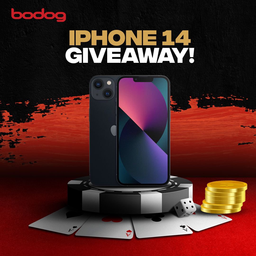 Bodog Casino (@bodogcasino_) on Twitter photo 🚨 BODOG CASINO iPHONE 14 GIVEAWAY!
Who wants a new FREE iPhone 14? 😎
To Enter:
• ❤️ and 🔁 this tweet
• Follow <a href="/BodogCasino_/">Bodog Casino</a>
• Tell us the one thing you love the MOST about 🇨🇦 winter
We’ll pick a lucky winner! 🚨 BODOG CASINO iPHONE 14 GIVEAWAY!
Who wants a new FREE iPhone 14? 😎
To Enter:
• ❤️ and 🔁 this tweet
• Follow <a href="/BodogCasino_/">Bodog Casino</a>
• Tell us the one thing you love the MOST about 🇨🇦 winter
We’ll pick a lucky winner!
