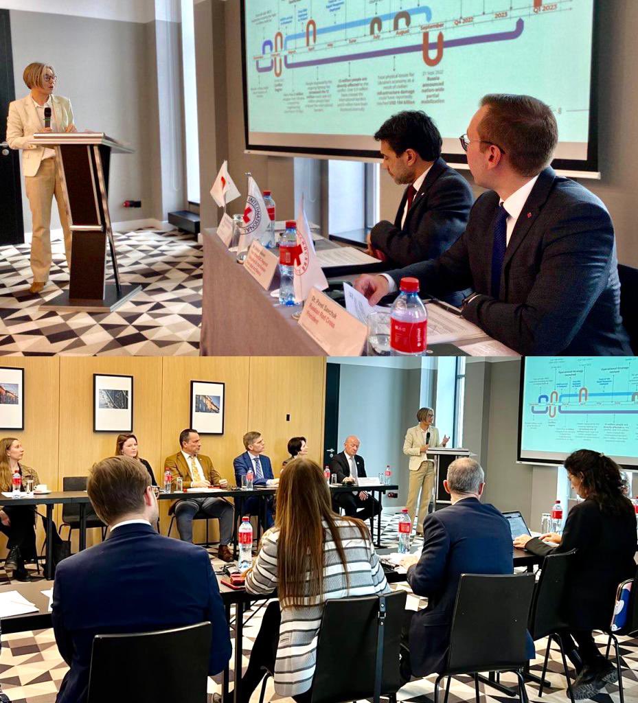 Meeting with the diplomatic corps in Russia was an opportunity to present our response to the humanitarian crisis in Ukraine and impacted countries alongside with <a href="/ICRC/">ICRC</a> and <a href="/RedCross_ru/">Российский Красный Крест</a>.

We also discussed our major humanitarian concerns as we scale up our support to people.