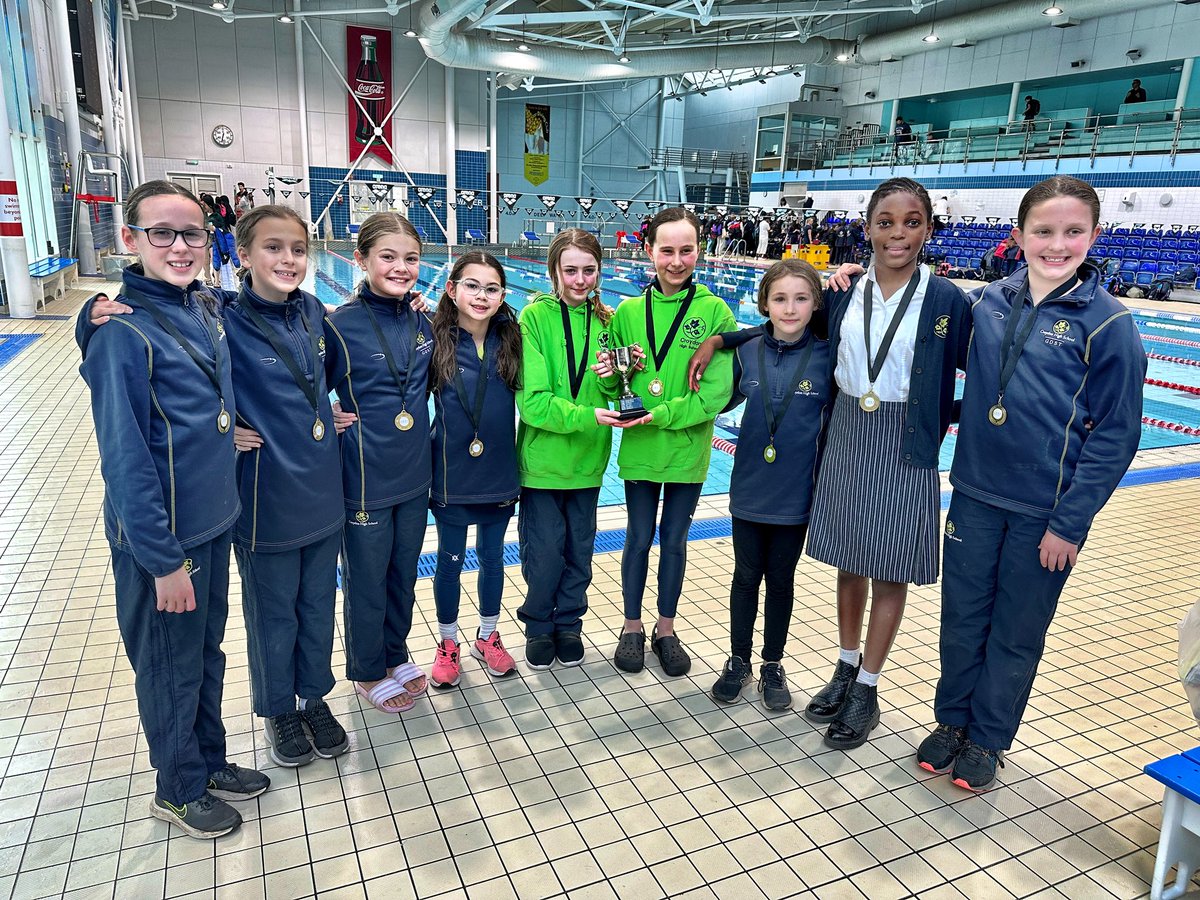 CroydonHighPE's tweet photo. 🚨 BREAKING NEWS 🚨
Junior School GDST SWIMMING CHAMPIONS! @CroydonHighJnrs 🏆
Senior School GDST SWIMMING CHAMPIONS! @CroydonHigh 🏆
Wow - what a day! 🎉🎉🎉🎉🎉🎉 https://t.co/cUaUpuAxnZ