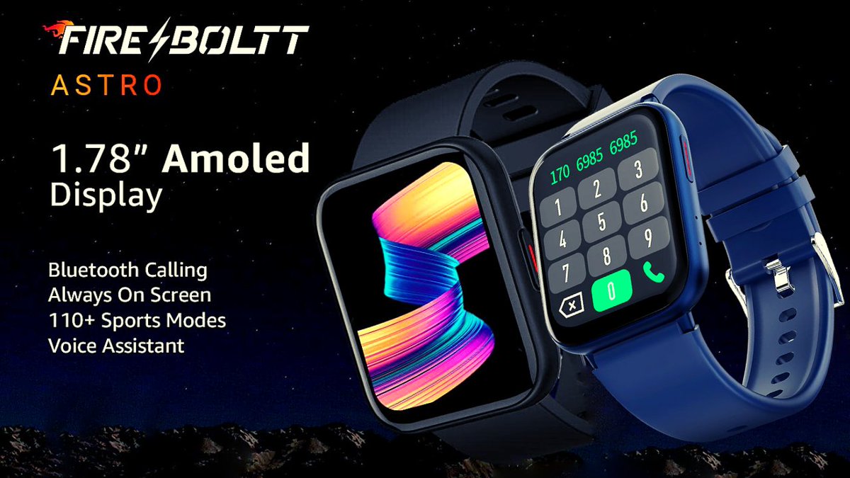 sdubeyofficial's tweet image. Fire Boltt Astro Smartwatch Full Specification and Price | Best AMOLED Screen Smartwatch Under 3000 #firebolttastro #astro #Amoledscreen #AstroFireBoltt #BestSmartwatch #technoZee

full video: youtu.be/7JhsV_a40p0