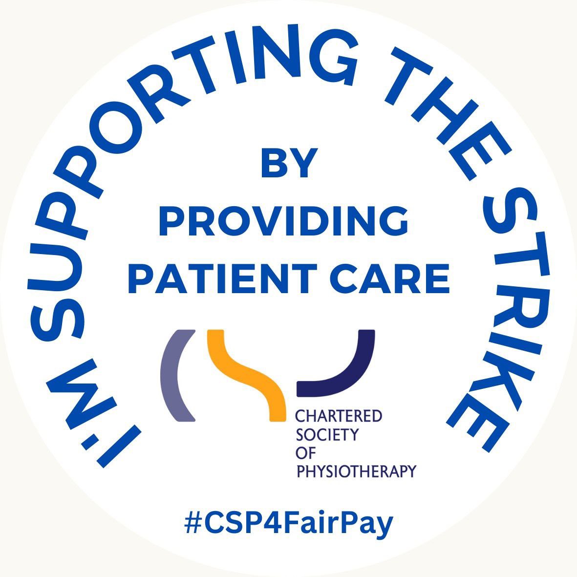 What an amazing bunch of people I work with! Today we’re standing together for fair pay! #CSP4FairPay