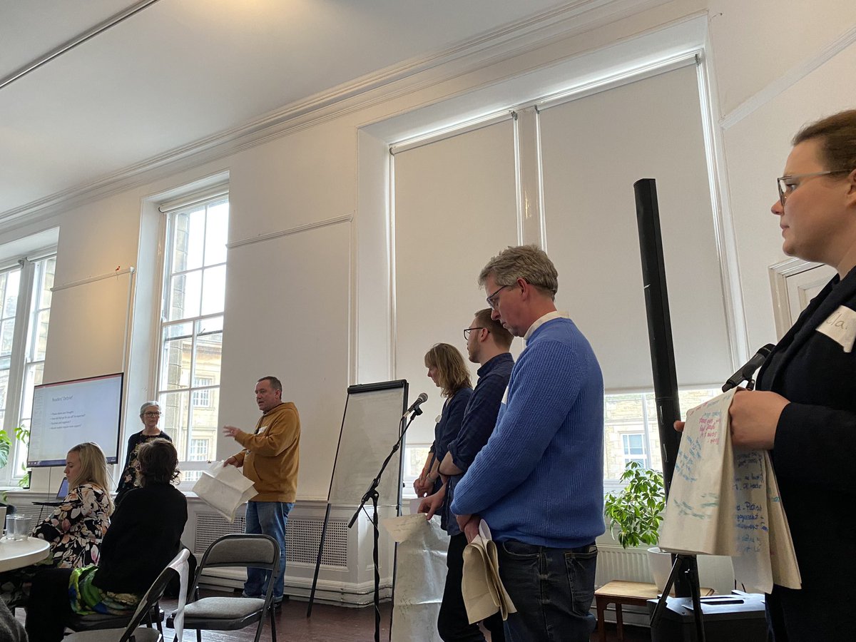 Really great to spend some time at the library of lived experience event @UCLan  really good to hear the buzz in the room