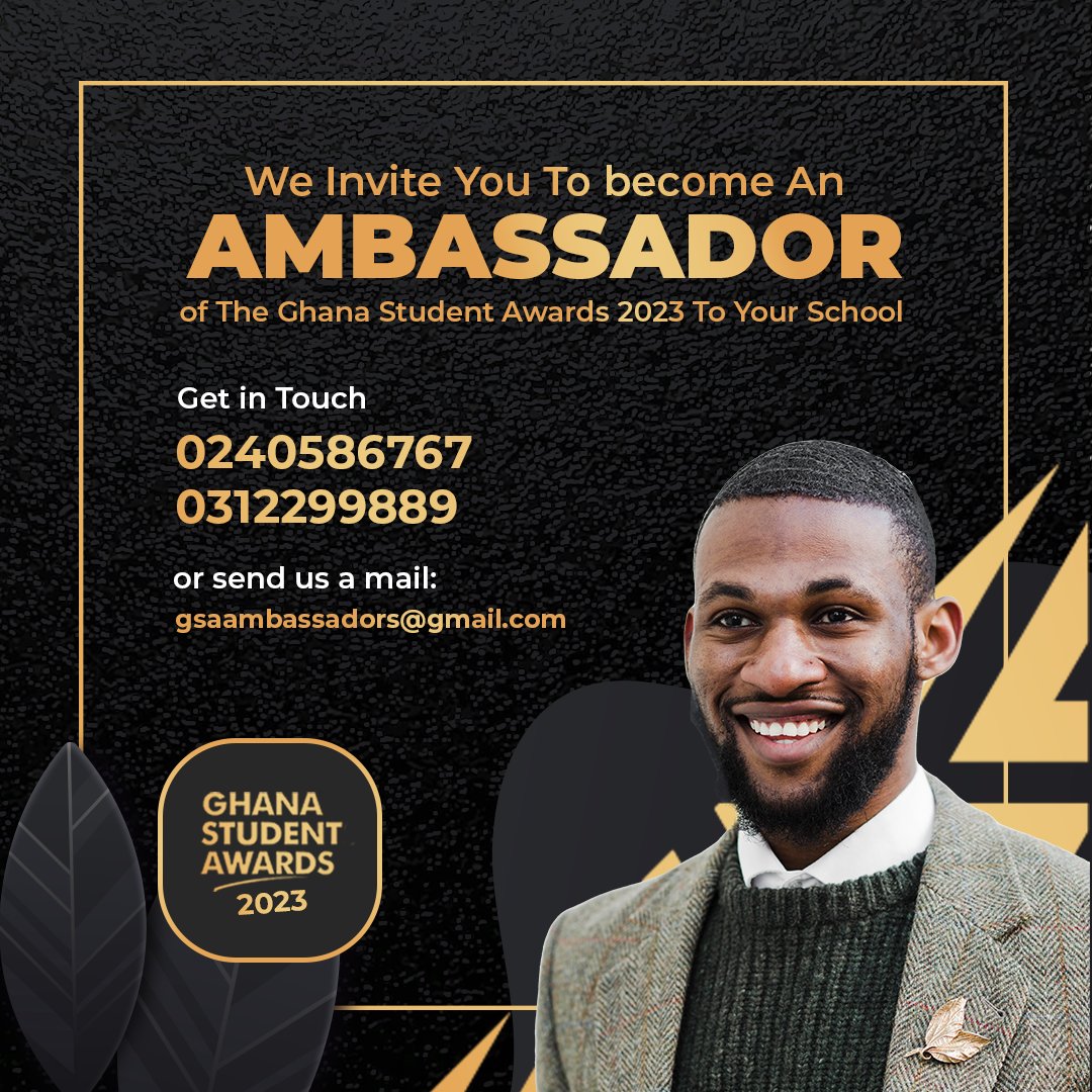 ghana_student's tweet photo. Call for ambassador in your campus 
0240586767 now. https://t.co/ku7vtet88V