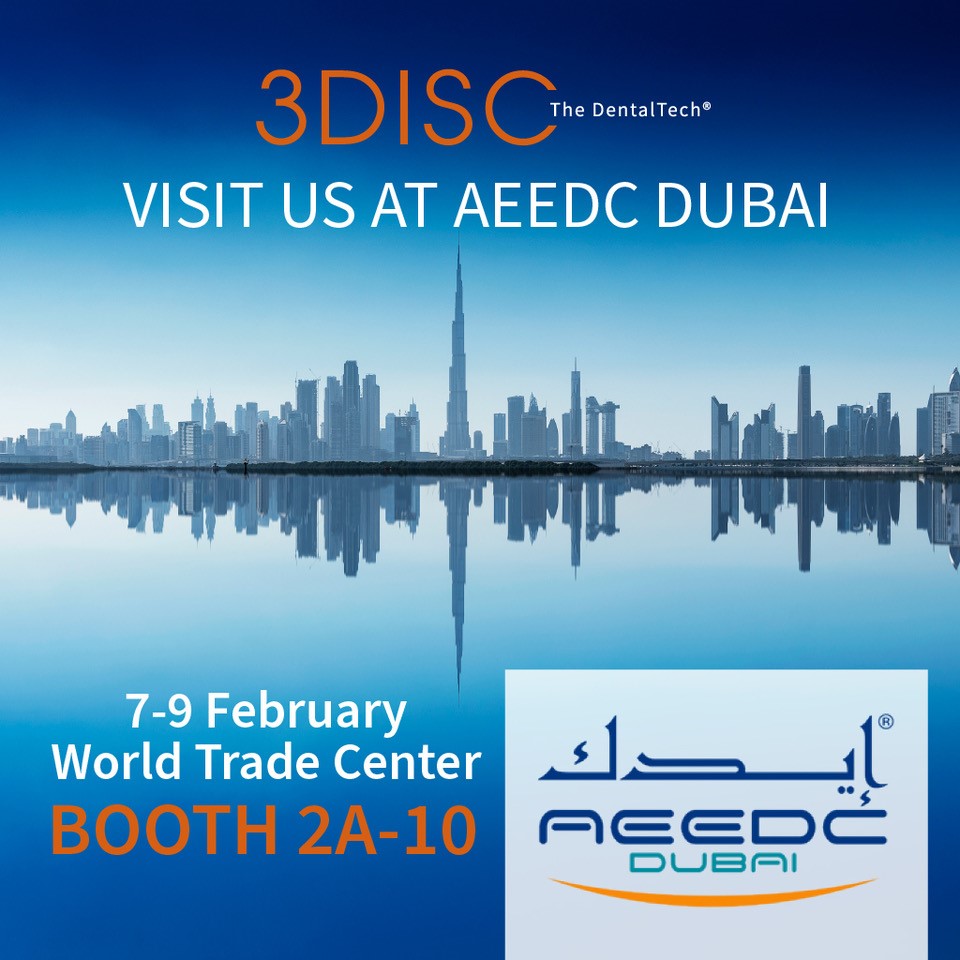 3DISC_Inc's tweet photo. Come and join us on our Booth 2A-10 at the AEEDC trade show in Dubai
#3DISCaroundtheworld #intraoralscanner #digitalimpressions #dentistry #smile #digitaldentistry #digitaldentist #dentist #orthodontics #aeedc https://t.co/ny3uPrawst