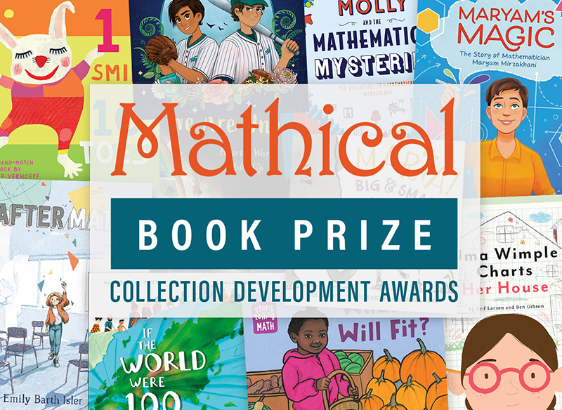 SchoolLibraryJournal (@sljournal) on Twitter photo Applications welcome for the 2023 Mathical Book Prize Collection Development Awards.
Presented by <a href="/mathmoves/">SLMath (MSRI)</a> partnering with SLJ, the program will award $700 book-purchasing grants to 32 Title I U.S. school libraries.
#MathicalBooks
bit.ly/3HcQdB9 Applications welcome for the 2023 Mathical Book Prize Collection Development Awards.
Presented by <a href="/mathmoves/">SLMath (MSRI)</a> partnering with SLJ, the program will award $700 book-purchasing grants to 32 Title I U.S. school libraries.
#MathicalBooks
bit.ly/3HcQdB9