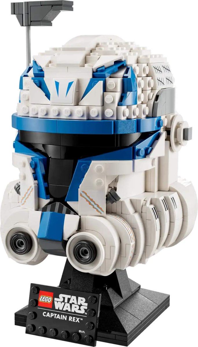 coleccioniswspn's tweet photo. Nuevo set de LEGO del casco deL CAPITAN REX phase II  de la línea "Helmet Collection"

⭕️Ref. 75349
⭕️854 piezas 
⭕️Precio 69.99€ 
⭕️1 Marzo 2023

#lego #legostarwars #legonews #legoleaks #lego2023 #legostarwarshelmetcollection #helmetcollection #legoforadults #legocollector https://t.co/po5vWaSqlk