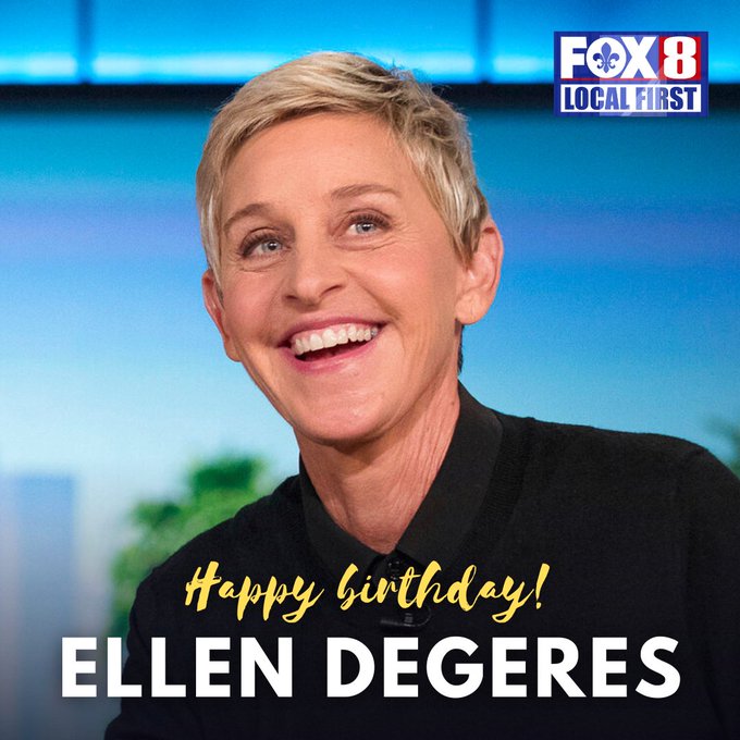 Happy birthday Metairie native, Ellen Degeneres! 