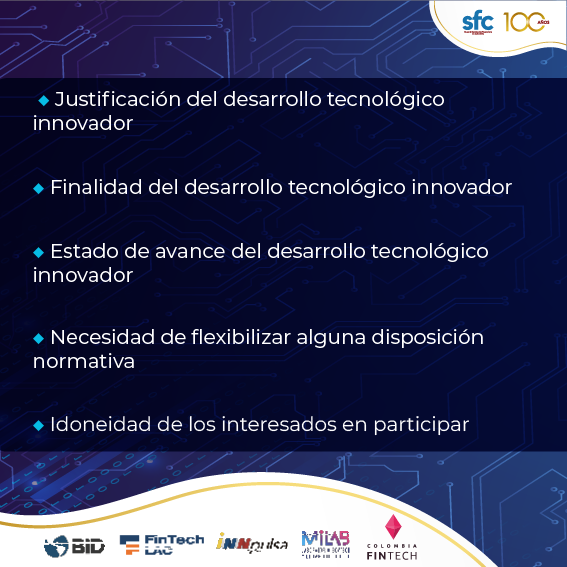 SFCsupervisor's tweet photo. #SandboxChallenge | Los integrantes del Comité de Innovación de la SFC calificarán y seleccionarán los proyectos que cumplen con los requisitos mínimos de ingreso al Espacio Controlado de Prueba https://t.co/3XtaPQPjJJ https://t.co/uBQocvhuUB