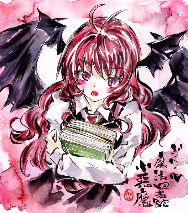 小悪魔 #深夜の真剣お絵描き60分一本勝負 