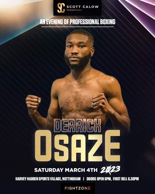 DelBoyOsaze's tweet photo. ‼️ THE JOURNEY CONTINUES‼️
📆 Saturday 4th March
🏟 Harvey Hadden, Nottingham
🎫 £45 Standard / £65 Ringside
Contact me directly to secure your tickets!
#AllGloryToGod❤
#ThePunchingPreacher
#TeamDelBoy #DBO #DCT #Nottingham https://t.co/gi31ClhaVc