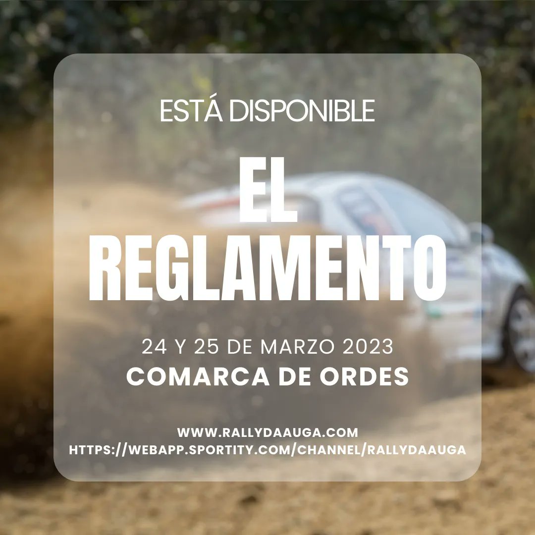 Ya tenemos el Sportity y el reglamento provisional en nuestra nueva web 😌
rallydaauga.com/participantes/

Foto de <a href="/LBarreirophoto/">Luis Barreiro Photo</a> 
#RallyDaAuga #Rally #Galicia #Tierra #CERA #CERT #SCER #WRC #RFDA