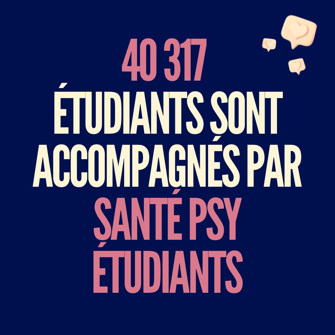 N'hésitez pas à les contacter en cas de besoin !  

➡️santepsy.etudiant.gouv.fr

#SanteMentale #etudiants