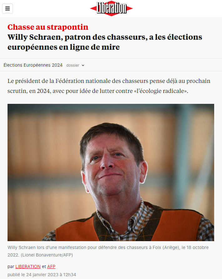 OK, fin de la blague, qui est pour monter une liste aux #élections représentant la VRAIE #ruralité ?

Celle qui :
🤬 souffre des abus de la #chasse
🤬 ne peut pas se promener en sécurité 10 mois/12 
🤬 subit des tirs sur ses maisons et ses #animaux domestiques ?

#Europeennes2024