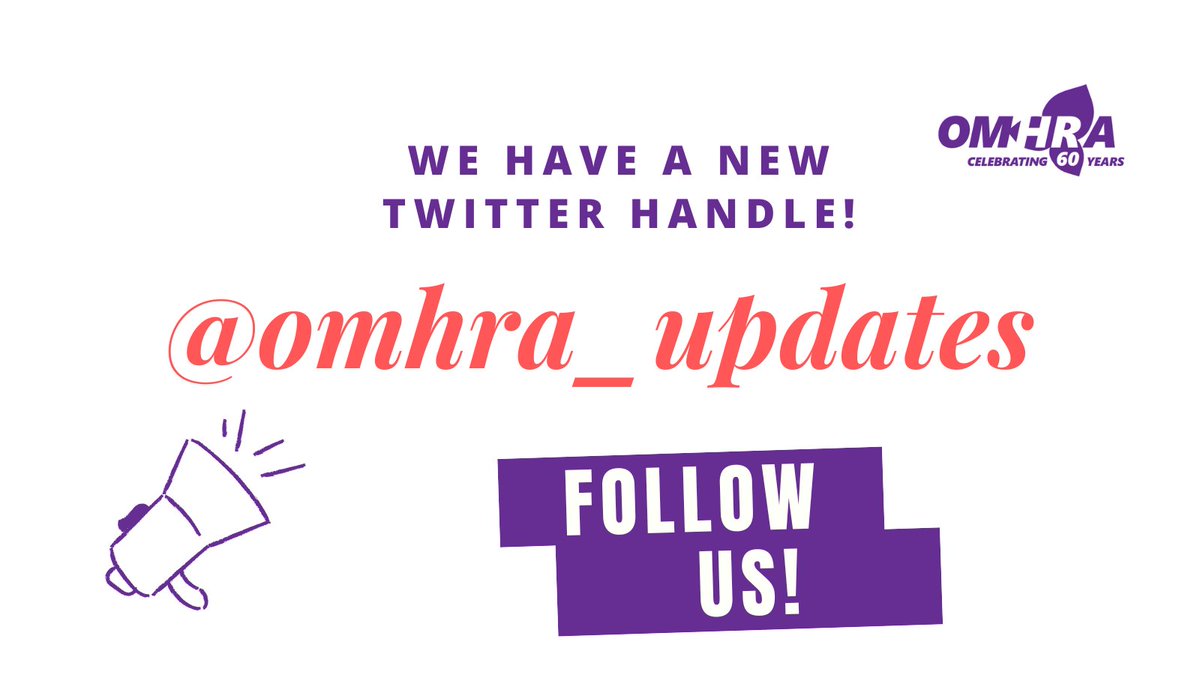 OMHRAtweets's tweet photo. Join us at our new Twitter location: @omhra_updates  

We will be tweeting from there from now on.

#HumanResourceLeadership
#HR
#HumanResourceManagement
#OntarioMunicipalities https://t.co/QsVaRNMLeT