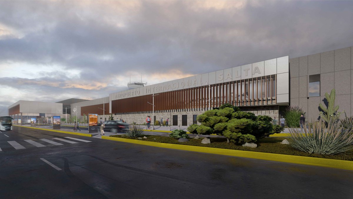 MartinRovega's tweet photo. Va a quedar lindo el nuevo aeropuerto de Salta, ¿no? #Aeropuerto #Salta #AeropuertoSalta https://t.co/qk51O28YWf