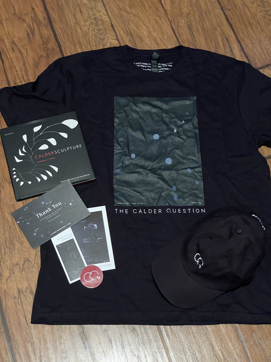 bgv4's tweet photo. Thanks to @trlab_ and @calderfdn for the great rewards for #TheCalderQuestion Season 1! I’m looking forward to learning more about Calder’s life and art in Season 2. https://t.co/VYx4ewrJin