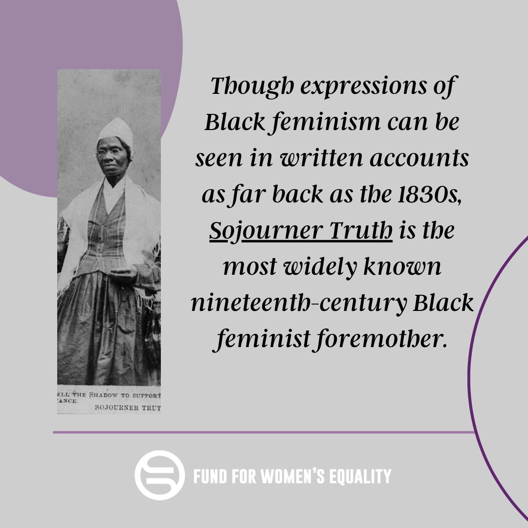 Read more at the link in our bio. Information from the National Museum of African American History & Culture! #Blackfeminism #feminism #womensequality #ffwe #nmaahc